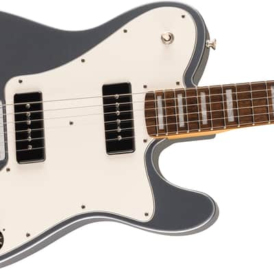 Fender Chris Shiflett Cleaver Telecaster Deluxe Rosewood FB Charcoal Frost Metallic with Case image 4