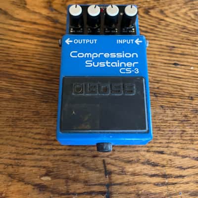 Boss CS-3 Compression Sustainer (Black Label) 1992 - 1997 - Blue image 1