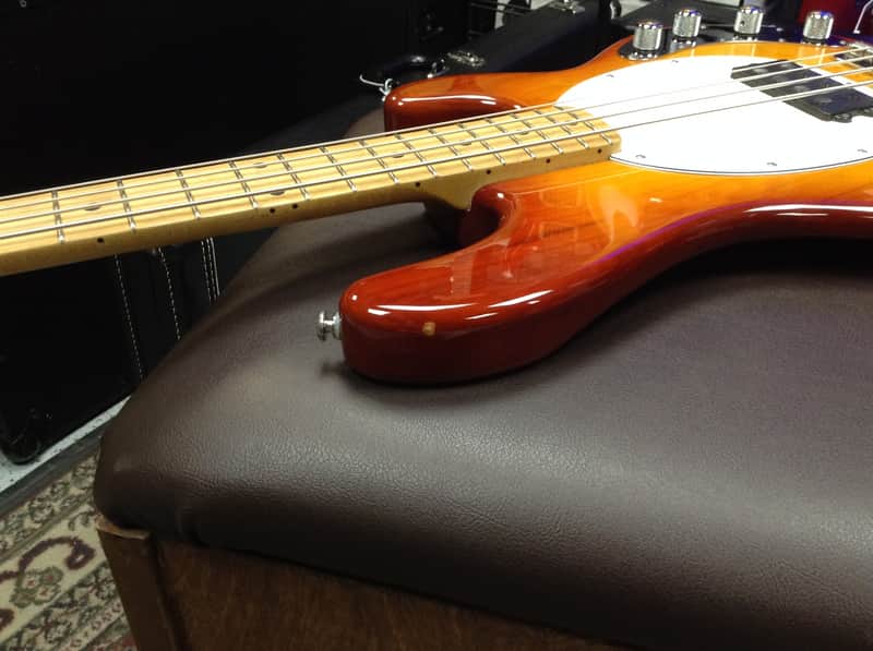 Music Man Stingray 4 Honey Burst | Reverb