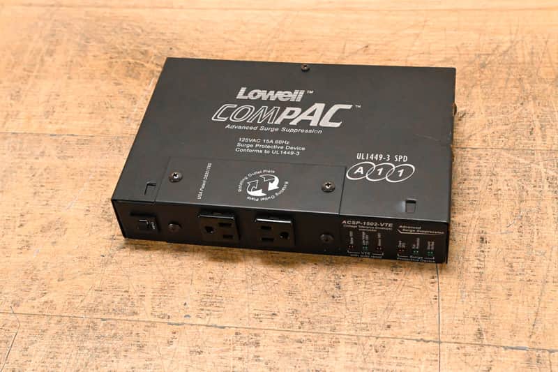 Lowell ACSP-1502-RPC Advanced Multi-Stage Surge Suppressor CG01MSK image 1