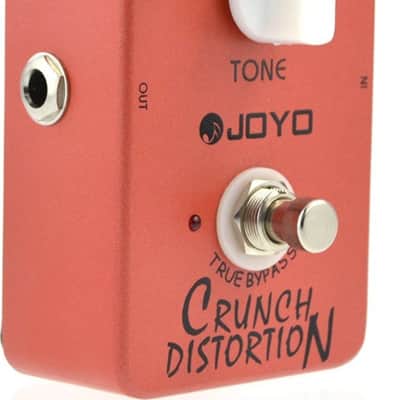 Joyo JF-03 Crunch Distortion Pedal w/ 2 Patch Cables image 2