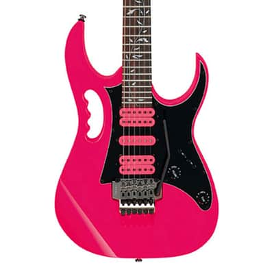 Used Ibanez JEMJRSPPK Steve Vai Signature Electric Guitar - Pink image 1