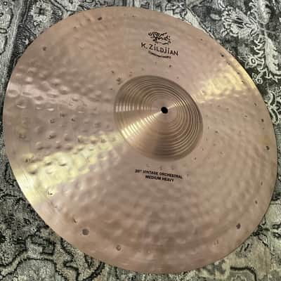 Mint Zildjian 20" K Constantinople Vintage Orchestral Medium Heavy Cymbals Pair w/Straps K1144 image 9