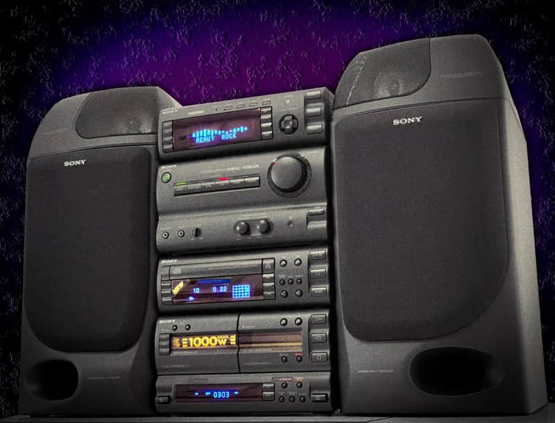 Sony MHC-E90X (MHC-5900) 🌈RaRe🌈 Vintage HiFi Stereo CD Cassette