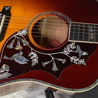 NEW! Gibson Hummingbird Custom Koa - Dealer Select - Autumnburst - Authorized Dealer - Custom Shop - 4.6 lbs - G07696 image 4