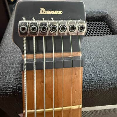 Ibanez Q547-BMM - Headless 7 String Guitar Chameleon Blue image 6