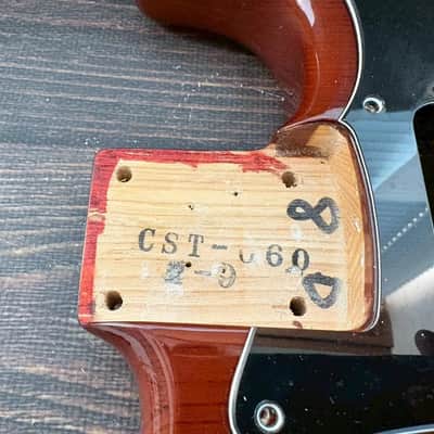 90s Charvel CST-060-SSH Stratocaster Type Ash Body w/Plate Made in Japan image 11