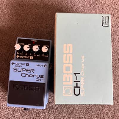 Boss CH-1 Super Chorus (Dark Gray Label) 2001 - Present - Blue image 3