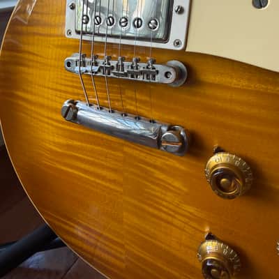 2026 Gibson Custom Shop Les Paul Standard ‘59 Reissue R9 VOS - Dirty Lemon Burst image 5