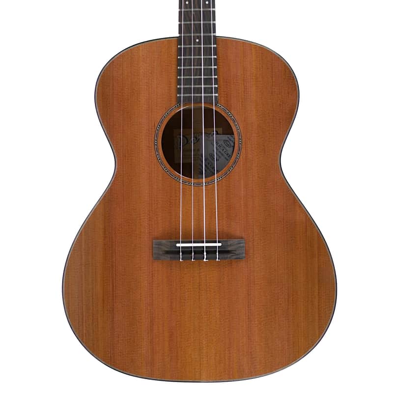 Pono BN4-2 Solid Cedar & Mahogany Nui Baritone Ukulele - Lattice Bracing image 1