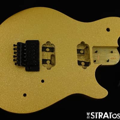 EVH Eddie Van Halen Wolfgang Standard BODY + HARDWARE Floyd Rose Gold Sparkle image 1