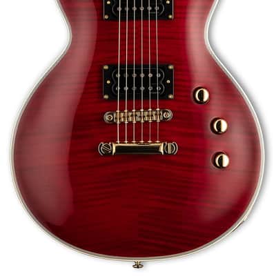 ESP LTD EC-1000T CTM See Thru Black Cherry (B Stock) image 1