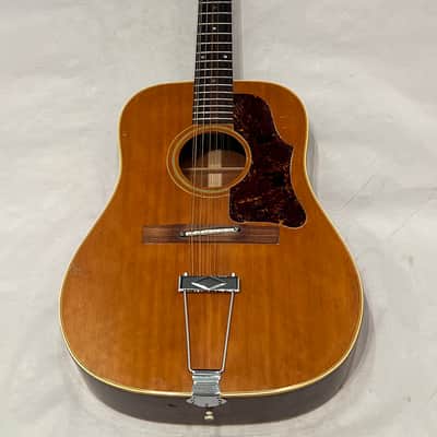 Gibson B-45-12 12 String Acoustic Guitar 1968 Natural image 1