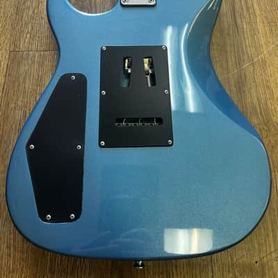 WASHBURN PRO X-SERIES X-10 HSS ELECTRIC GUITAR 2006 BLUE (USED) image 7