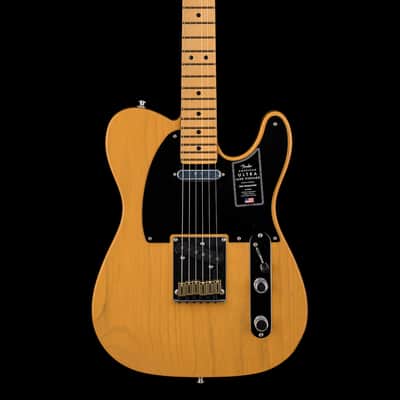 Fender American Ultra Luxe Vintage '50s Telecaster - Butterscotch Blonde #09256 image 3
