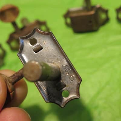vintage 1956-1958 Kluson Gibson tuners PAT APPLD single line for Les Paul burst paf es 335 standard flying V explorer 330 175 archtop 350 130 goldtop image 9