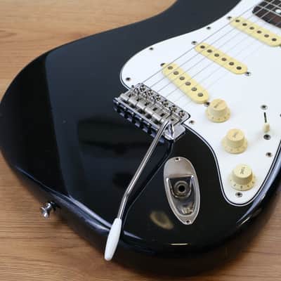 1985 Squier (by Fender Japan) "A Series" SST-36 Vintage Stratocaster (Black) image 3