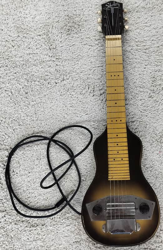 1950's Silvertone Lap Steel Guitar with Gibson P13 pickup +