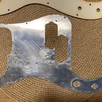 Fender Precision Bass pickguard,Tortoise guard,alu shild 1966-1967 image 7