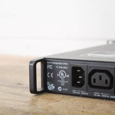 Shure UR4D Dual Wireless Receiver L3 Band w/ UR2 Handheld (church owned) CG00F2V image 10