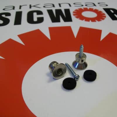 Buttons For Dunlop Traditional Strap Lock System - NICKEL, SLS2511N