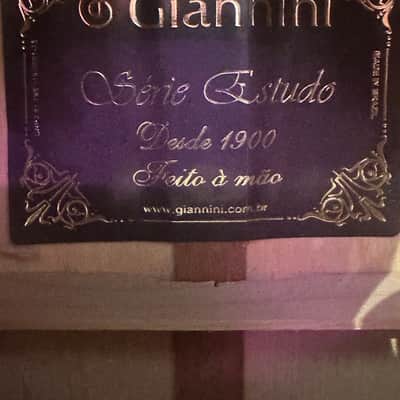 Giannini Serie Estudo Acoustic Guitar - Brazil image 5