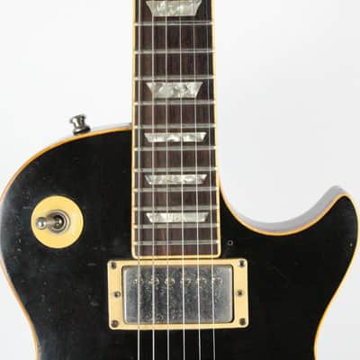 1978 Gibson Les Paul Standard Factory Black Kahler Tremolo ~Killer RELIC~ Chainsaw Case 1970s USA LP image 8