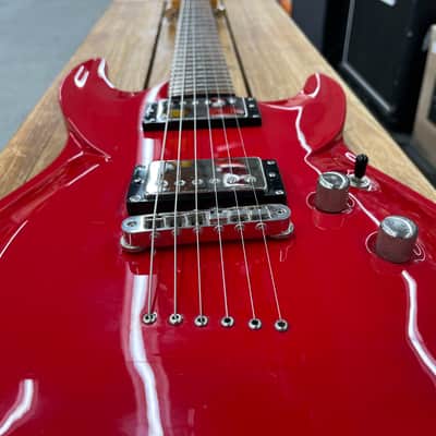 DBZ Barchetta Electric Guitar - Red image 5