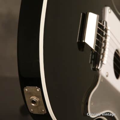 RARE 1960's GOYA/Hagstrom model JB-80 factory ACOUSTIC modular insert BLACK #004 image 16