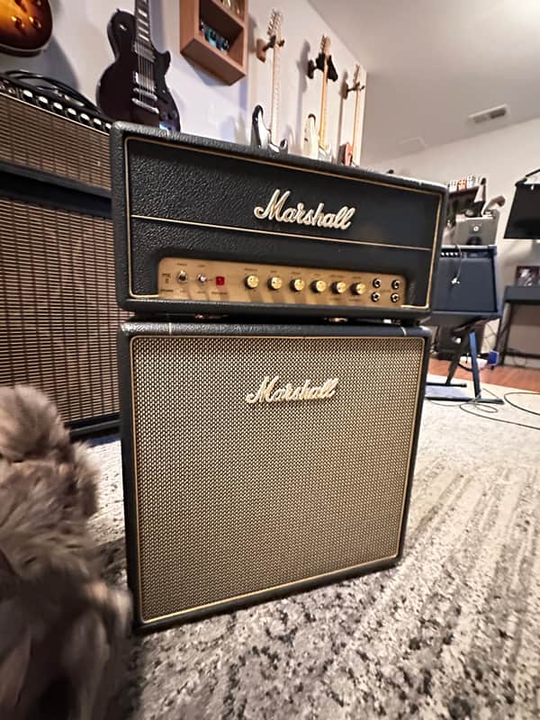 Marshall Studio Vintage SV20H "MK II" 20-Watt Guitar Amp Head/Cab 1x12 2019 - Present - Black image 1