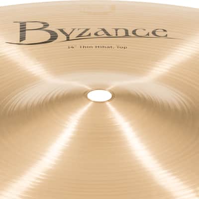 MEINL B14TH Byzance Traditional Thin HiHat 14 Zoll traditional image 4