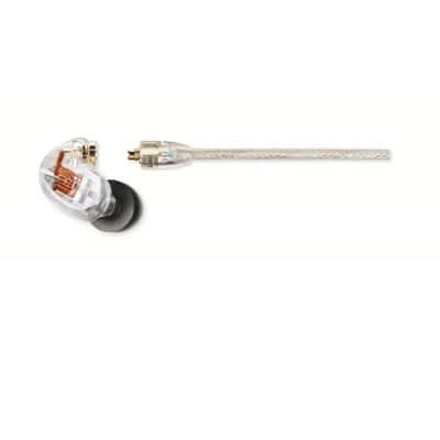 Shure SE425 Professional Sound Isolating In-Ear Monitors w/ Standard 64" Cable - Clear image 2
