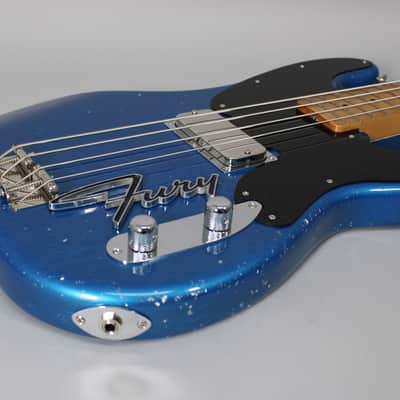 777 Guitars Bluebird In Electric Blue image 7