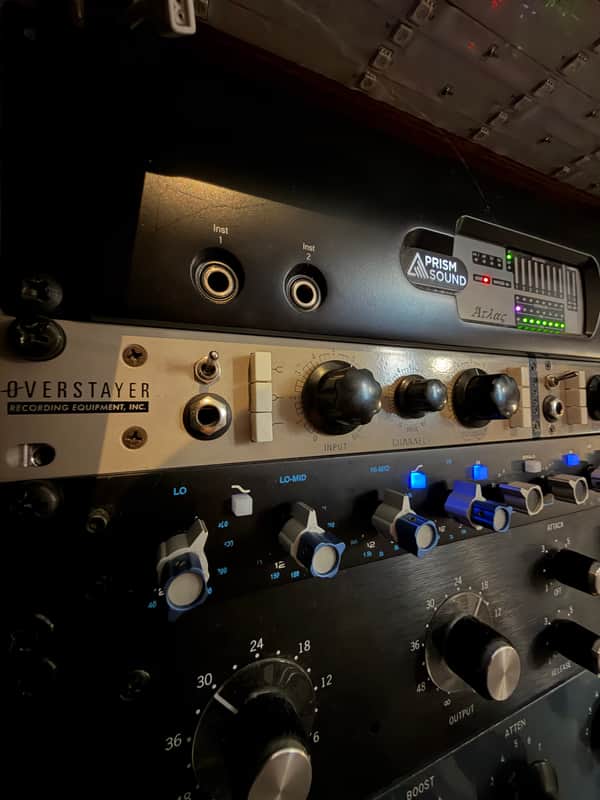 Overstayer M-A-S Model 8101 Stereo Harmonic Shaper 2015 - 2020 - Silver image 1