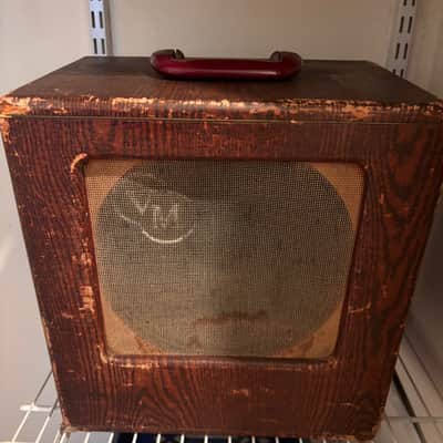 Jensen P10S Speaker in vintage Voice of Music cabinet 1952-1954 image 1
