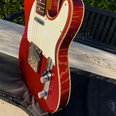 ♚MINT ! ♚Vintage 1997 Fender JAPAN TELECASTER CUSTOM♚CANDY APPLE RED !♚TIMEWARP! image 13