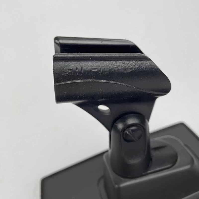 Shure S37A - Microphone Desk Top Mic Stand with Shure Mic Clip- LOOK image 1