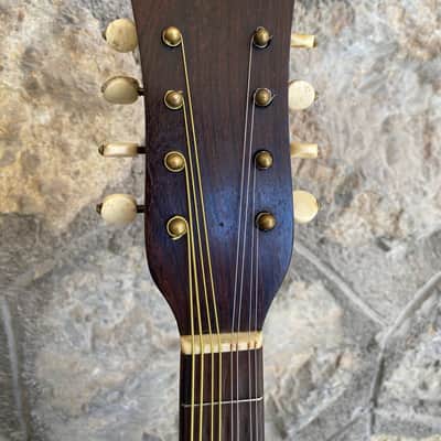 Antique Italian Neapolitan Bowl-Back Mandolin - Ozelli - Late 19th / Early 20th Century with case image 7