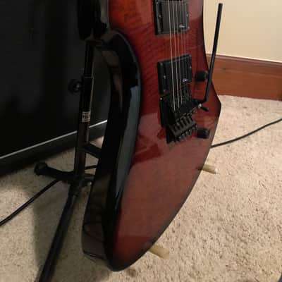 B. C. Rich Mockingbird NJ - Flamed Maple, Floyd Rose image 4