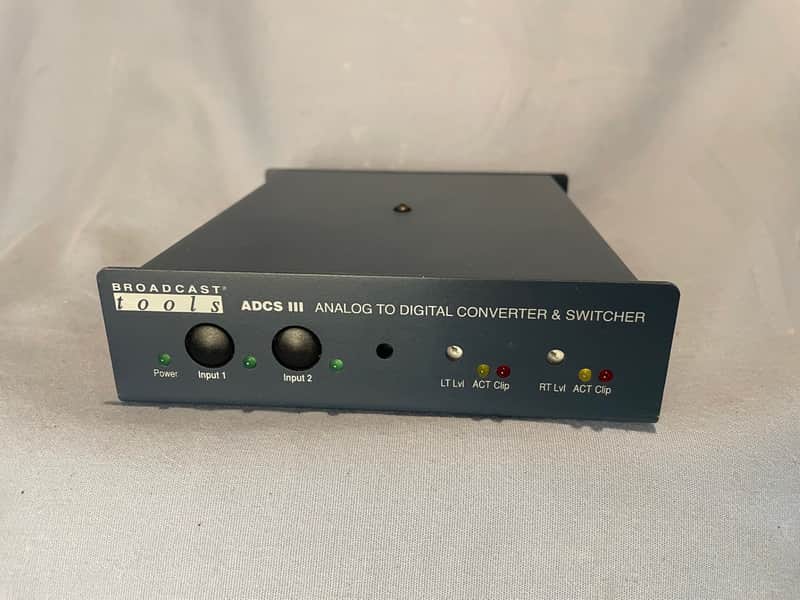 Broadcast Tools ADCS III EAS AES Digital Audio Analog Digital Converter - Nice ! image 1