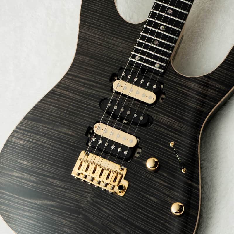 T's Guitars DST Pro 24 -Trans Black w/Antique Gold Wrap Back- 2026