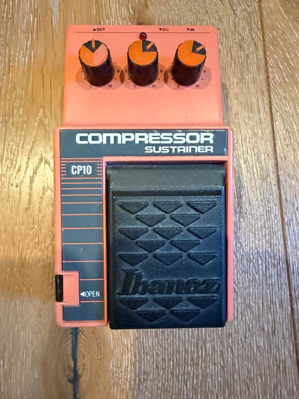 Ibanez CP10 Compressor Sustainer 1990s - Pink image 1