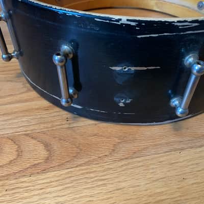 Ludwig Professional Standard 5”x14” 1930’s - Black Lacquer image 14