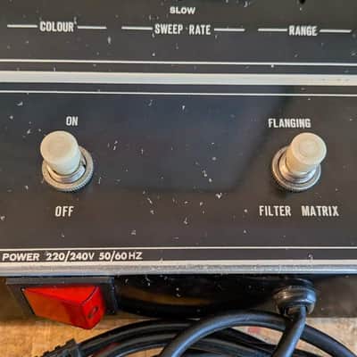 Electronic Sounds Flanger / Filter Matrix - 1970s Italy - Gary Hurst - SAD1024 (same Mistress specs) image 6