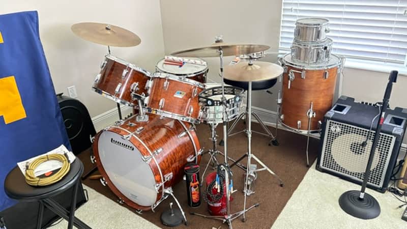 Ludwig Classic 1970 - Maple Wood Stain image 1
