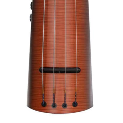 NS Design NXTa 4-string Electric Upright Bass - Sunburst image 2