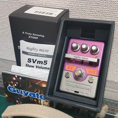 Guyatone Might Micro SVm5 Slow Volume Auto Swell w/ Original Box 2000s MIJ Made in Japan Guitar Bass Effects Pedal image 1