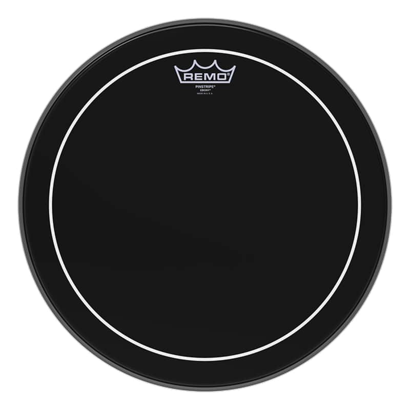 Remo Ebony Pinstripe 10" Drum Head image 1