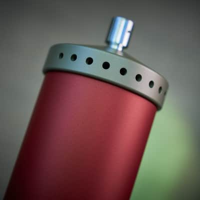 Rare Vintage Blue Bottle Tube Condenser Microphone (Serviced) Red Vocal Edition image 9