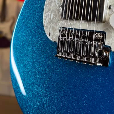 Tom Anderson Icon Classic - Big Sparkle Candy Apple Blue In Distress Level 1 - Custom Shop Stratocaster image 11
